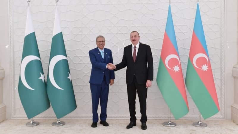 Azərbaycan və Pakistan prezidentləri görüşdü (FOTOLAR)