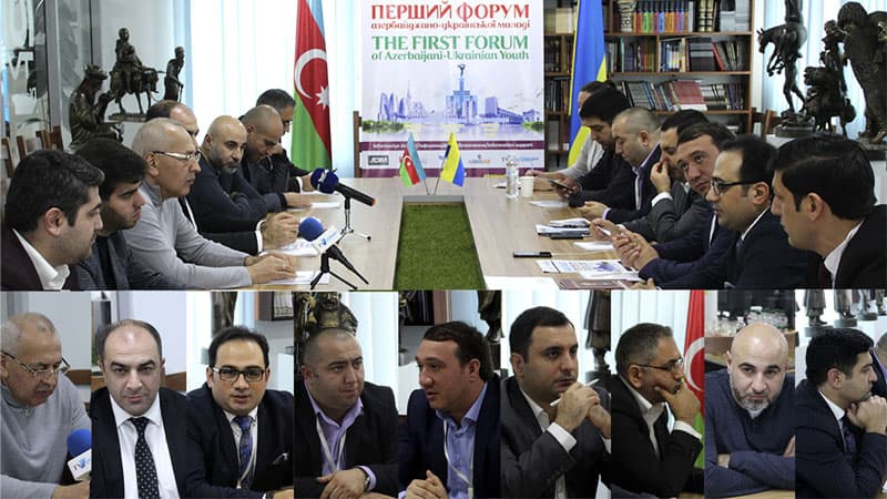 “Azərbaycan-Ukrayna Gənclərinin I Forumu” çərçivəsində Ukraynadakı diaspora müzakirə edildi (FOTOLAR)
