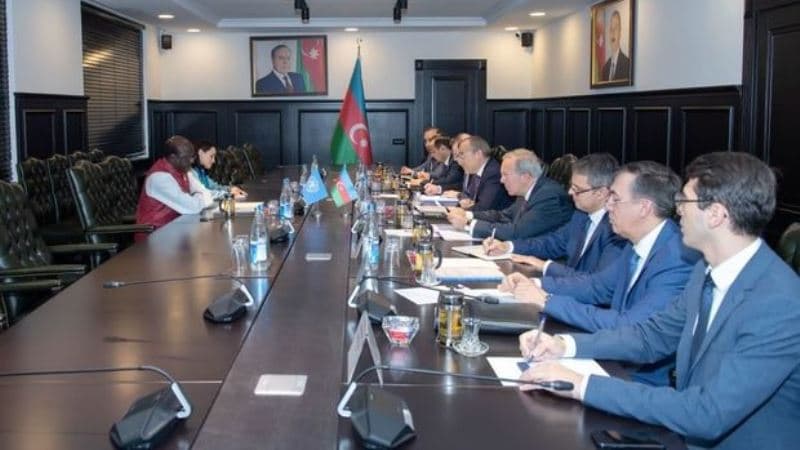 Mikayıl Cabbarov İqtisadiyyat naziri kimi ilk görüşünü keçirdi
