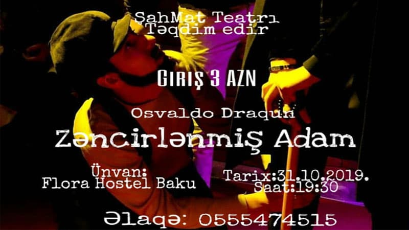 “Zəncirlənmiş adam” Şah Mat Teatrında