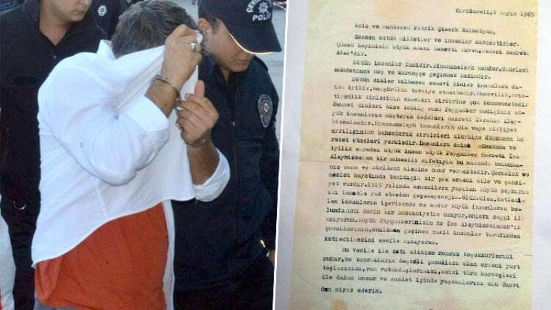 Fətullah Gülənin erməni patriarxı Kalustyana məktubu üzə çıxdı (FOTO)