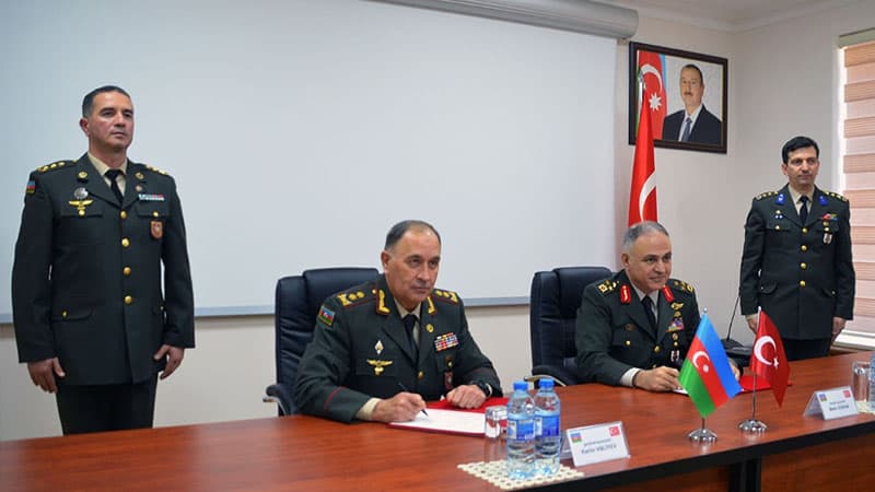 Azərbaycan-Türkiyə Hərbi Dialoq iclası başa çatdı (FOTO)