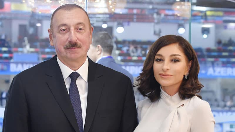 İlham Əliyev və Mehriban Əliyeva Dünya dini liderlərinin II Bakı Sammitində