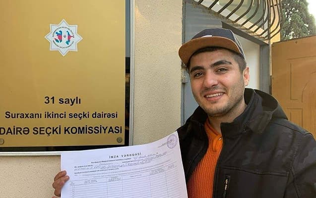 Mehmanın da namizədliyi qeydə alındı (FOTO)