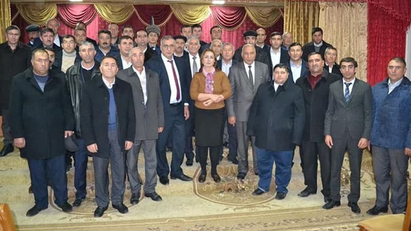 Ağcabədidə yazıçı Şərif Ağayarla görüş (FOTOLAR)