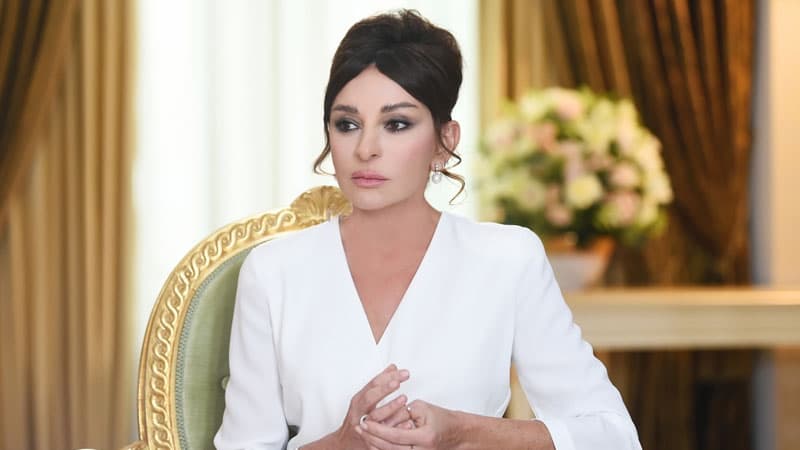 Mehriban Əliyeva Rusiyanın məşhur media orqanlarına müsahibə verib (FOTOLAR)