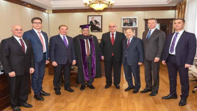 Akademik Arif Paşayev təltif edildi