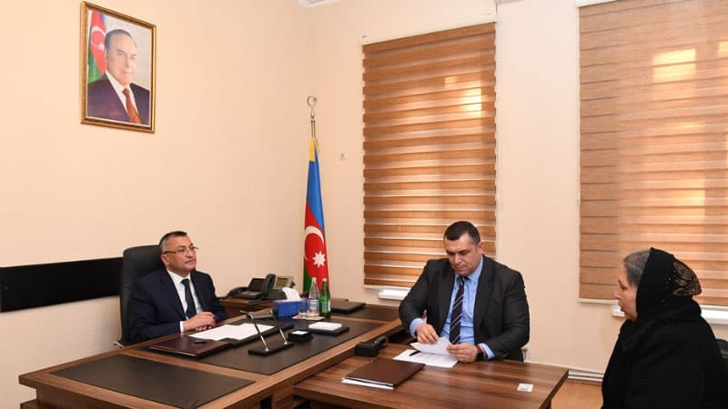 Komitədə vətəndaşların növbəti qəbulu keçirilib