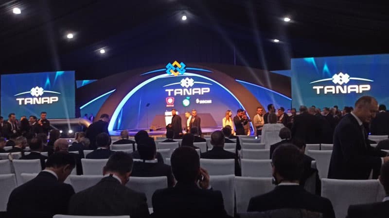 TANAP-ın Avropa ilə birləşəcək hissəsinin açılış mərasimi keçirildi (YENİLƏNİB/FOTO)