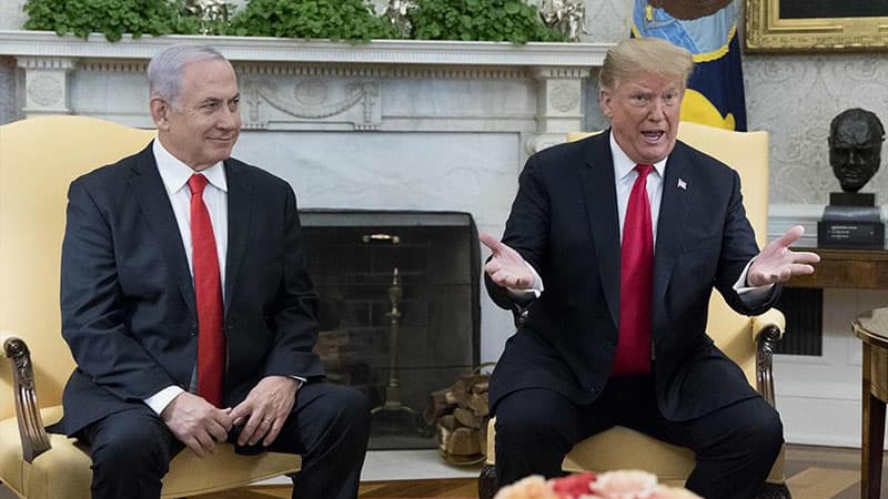 Tramp Netanyahu ilə İrandan gələn təhdidləri müzakirə etdi