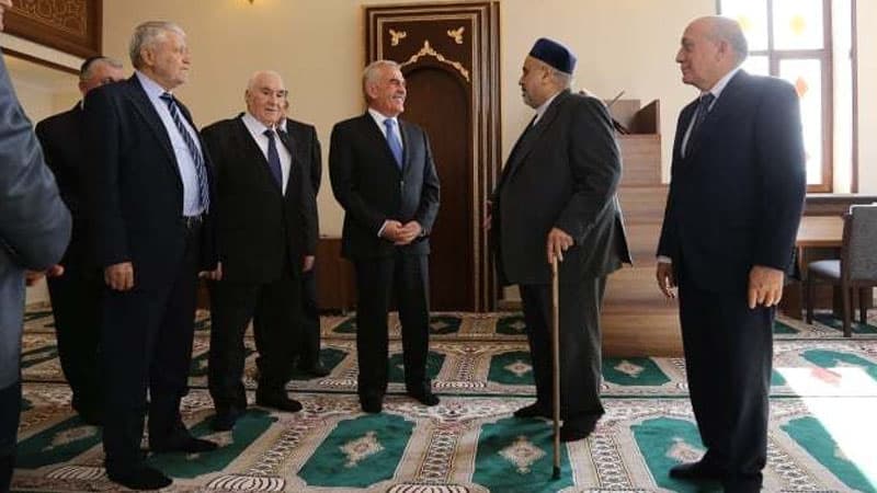 Şeyxülislam "Allahşükür" məscidinin açılışında (FOTOLAR)