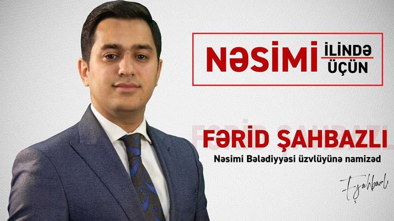Bələdiyyə üzvlüyünə gənc namizəd: "Seçicilər etimad göstərərsə, öz rayonumun inkişafına töhfə verərəm" (MÜSAHİBƏ)