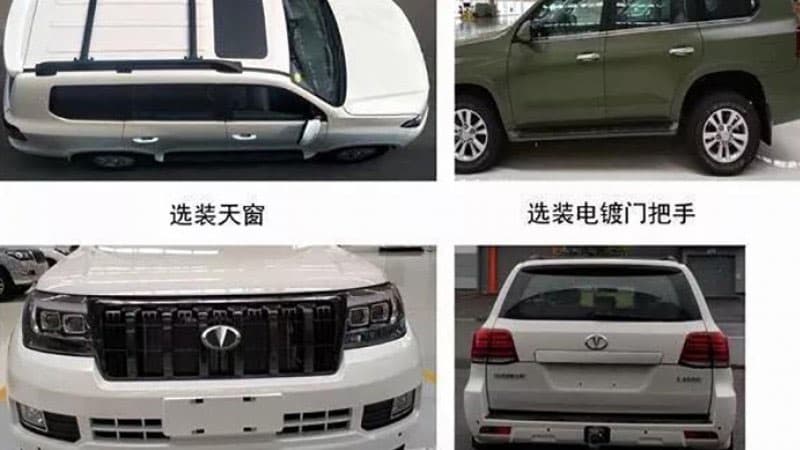 Çinlilər Toyota Land Cruiser-in oxşarını hazırladı - qiyməti də açıqlandı (VİDEO)