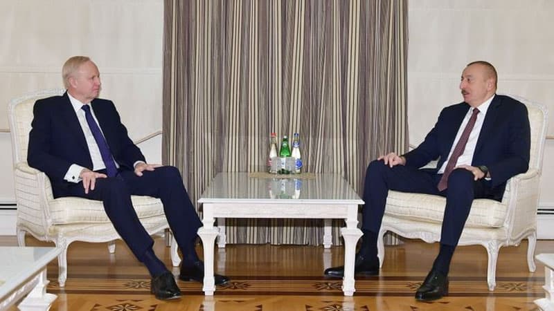 İlham Əliyev BP qrupunun baş icraçı direktorunu qəbul etdi