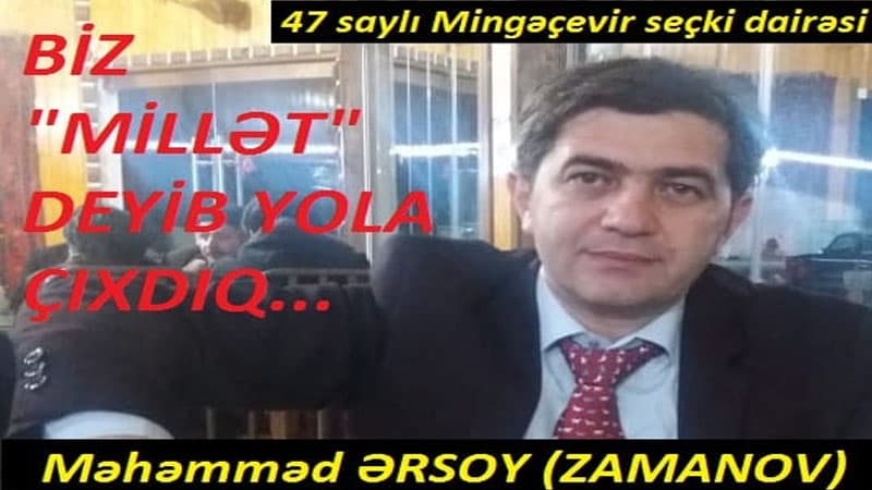 Dia.az-ın baş redaktoru deputatlığa namizəd oldu