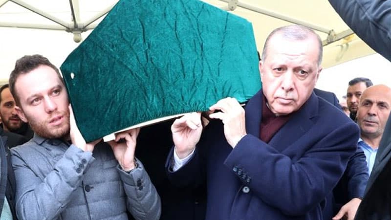 Ərdoğana ağır itki üz verdi (FOTOLAR)