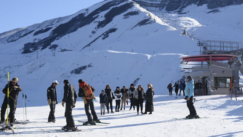 “Şahdağ”da xizək mövsümünə start verildi (FOTOLAR)