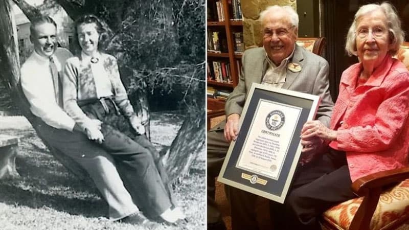 Dünyanın ən yaşlı cütlüyü Ginnesin Rekordlar Kitabına düşdü