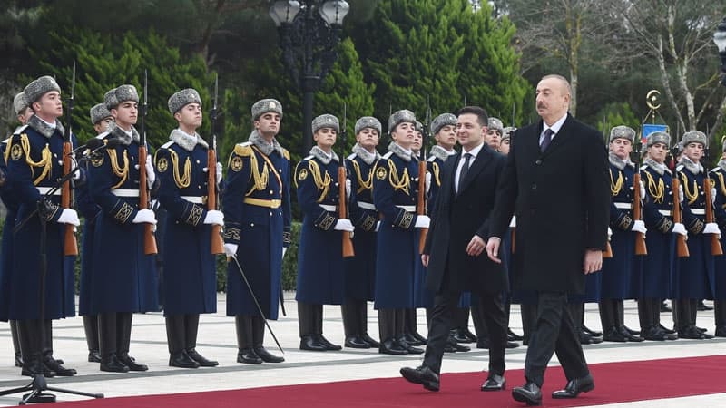 İlham Əliyevlə Zelenskinin təkbətək və geniş tərkibli görüşü (FOTO/YENİLƏNİB)