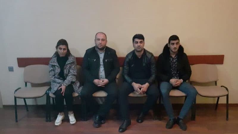 Qazaxda jurnalist adı ilə dələduzluq edən şəxslər saxlanıldı (FOTOLAR)