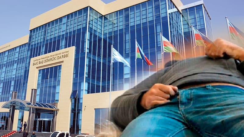 Maşınını gömrükdən keçirən şəxsin ürəyi dayandı