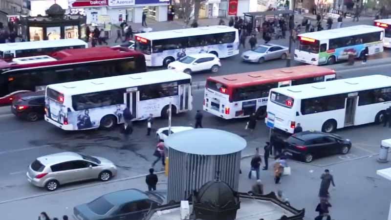 Bakıda bu marşrutun hərəkət istiqaməti dəyişəcək