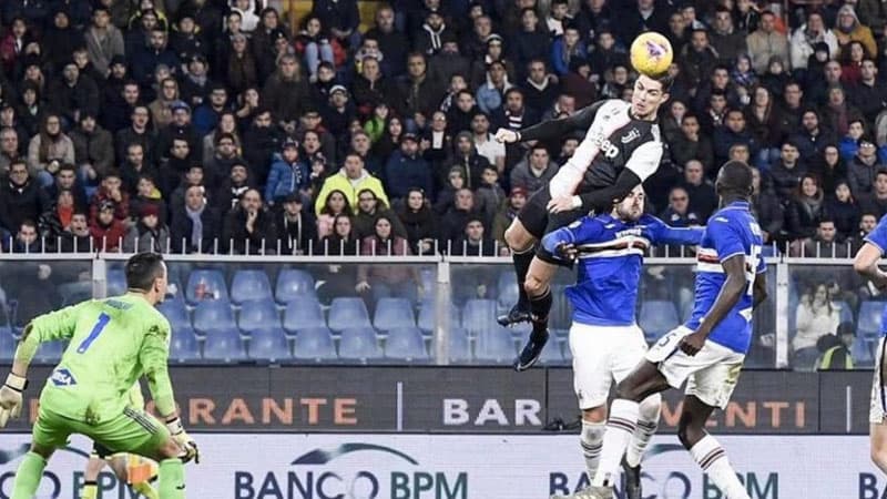 Ronaldodan möhtəşəm qol: 2.56 metr hündürlükdən... (FOTO/VİDEO)