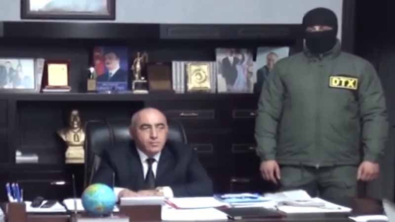 DTX icra başçısı və müavinini belə yaxaladı - Əməliyyat videosu
