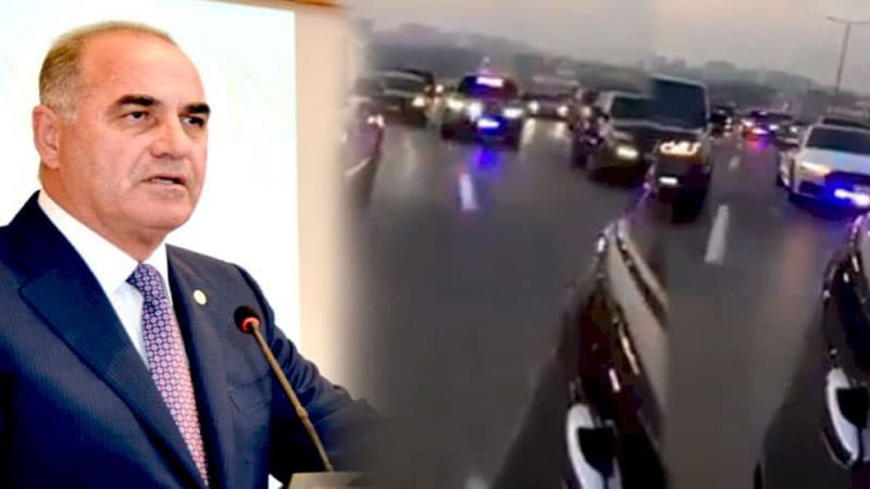 İcra başçısının oğlunun dəbdəbəli toy karvanı (VİDEO)