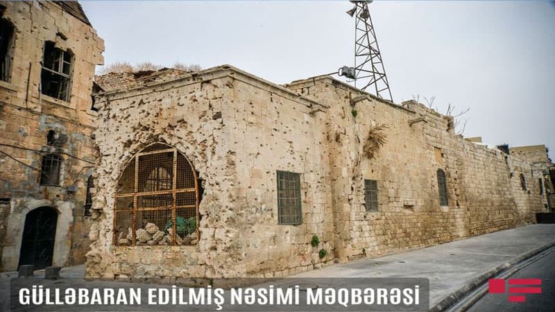 Müharibənin xarabalığa çevirdiyi Hələb: Nəsiminin məzarından reportaj