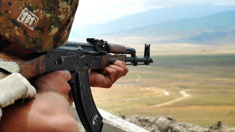 Ermənilər yenə kəndlərimizi atəşə tutdu