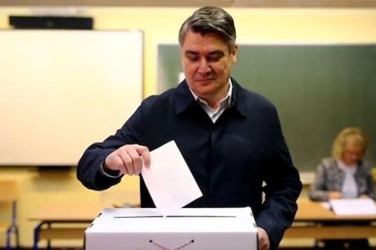 Xorvatiyada prezident seçkisinə müxalifətin namizədi liderlik edir