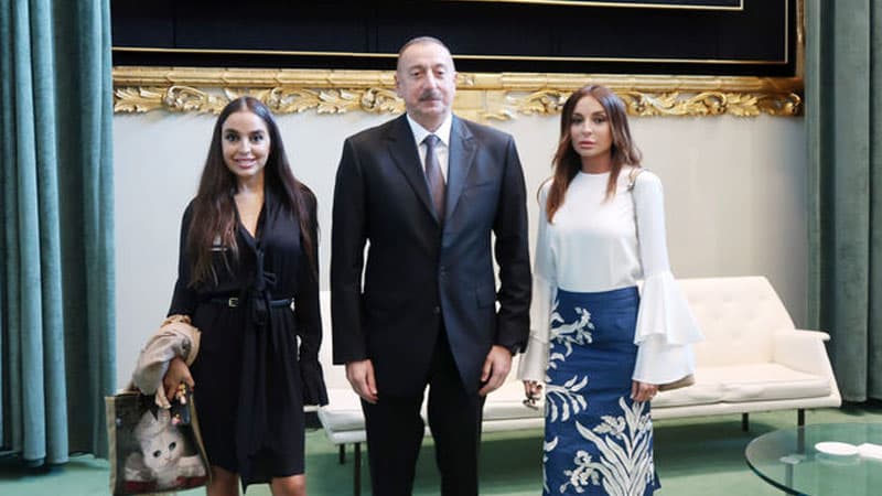 Leyla Əliyeva atasını belə təbrik etdi (VİDEO)