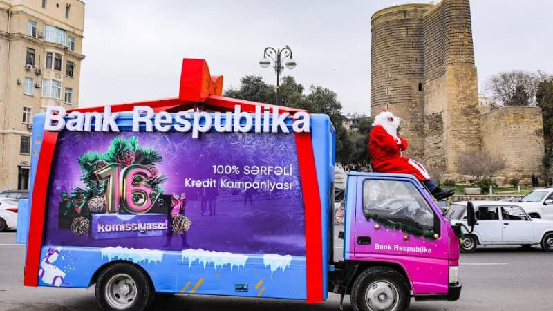 Bu yeni ildə Şaxta Baba Bank Respublika ilə hədiyyə paylayacaq! (R)