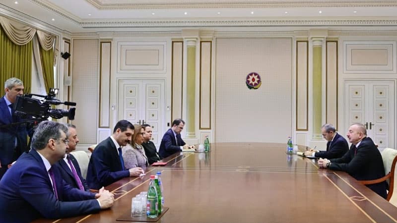 Prezident Türkiyənin Ticarət nazirini qəbul etdi