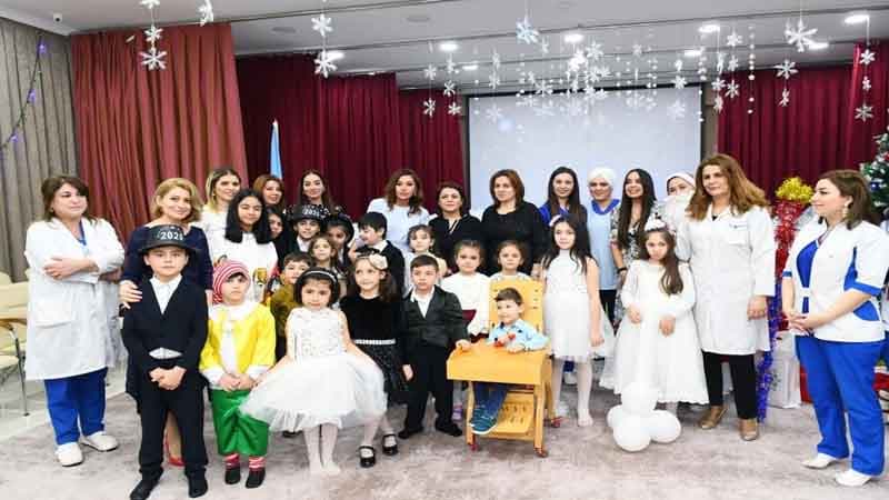 Mehriban Əliyeva Uşaq Psixonevroloji Mərkəzində yaradılan şəraitlə tanış oldu (FOTO)