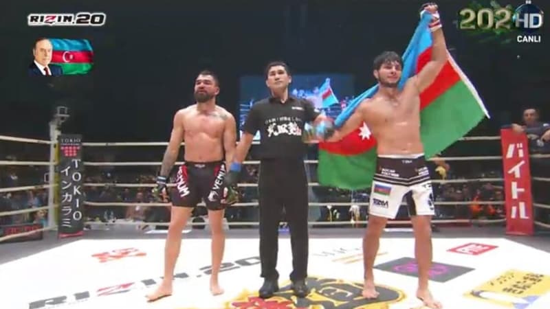 MMA üzrə dünya çempionu Tofiq Musayev Bakıda belə qarşılandı (VİDEO)