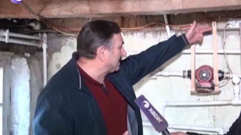 İsmayıllı sakini su qızdırıcıdan kombi düzəltdi (VIDEO)