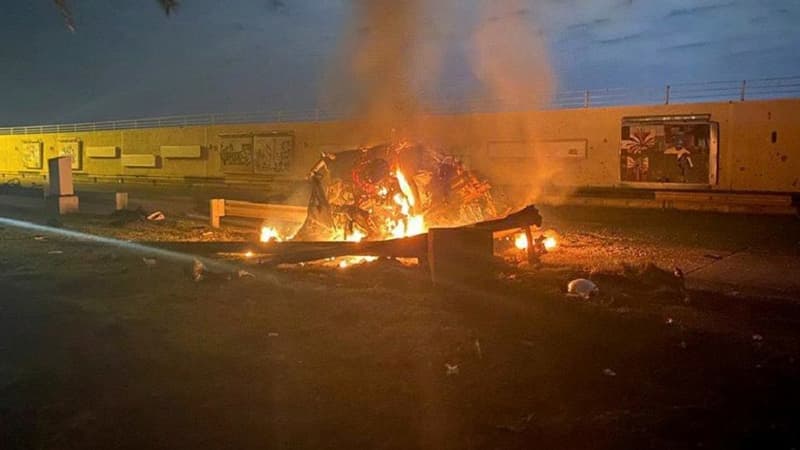 İranda 3 günlük matəm: Süleymaninin öldürüldüyü anın VİDEOSU