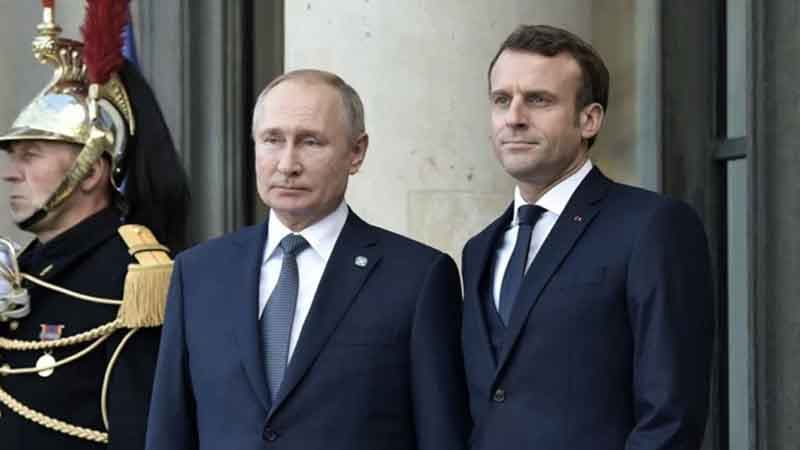 Putinlə Makron Süleymaninin qətlini müzakirə ediblər
