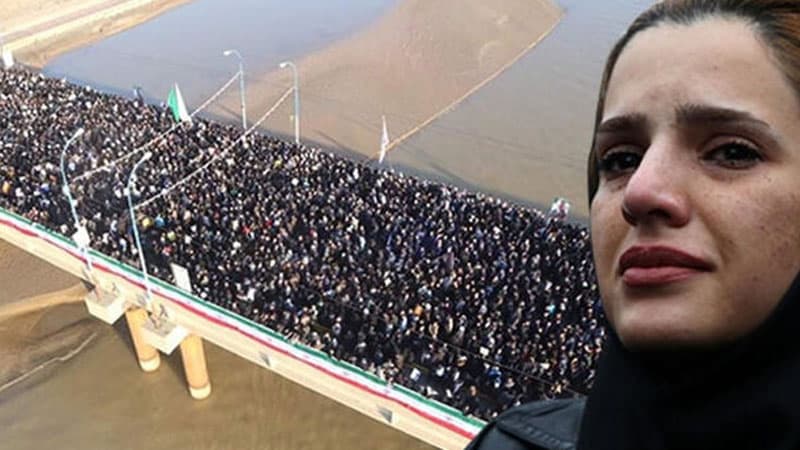 Süleymani ilə vida mərasiminə yüz minlərlə insan iştirak edir (FOTO/YENİLƏNİB)