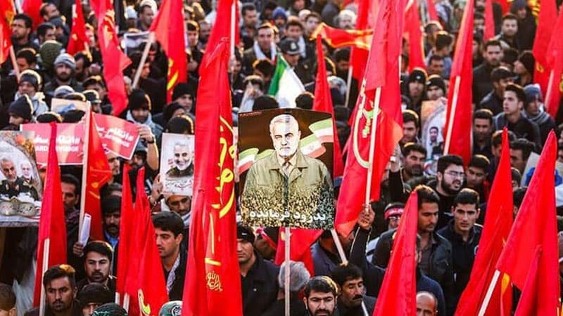 Qasım Süleymaninin dəfnində izdiham: 35 ölü, 48 yaralı