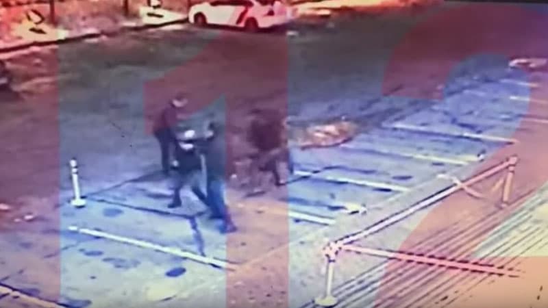 Moskvada xalq artistinin oğlunun döyülməsi ilə bağlı görüntü yayıldı (VİDEO)