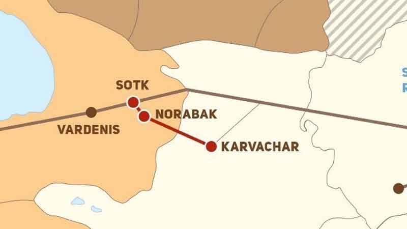 Qarabağı Ermənistana birləşdirəcək 3-cü yol istifadəyə verilir