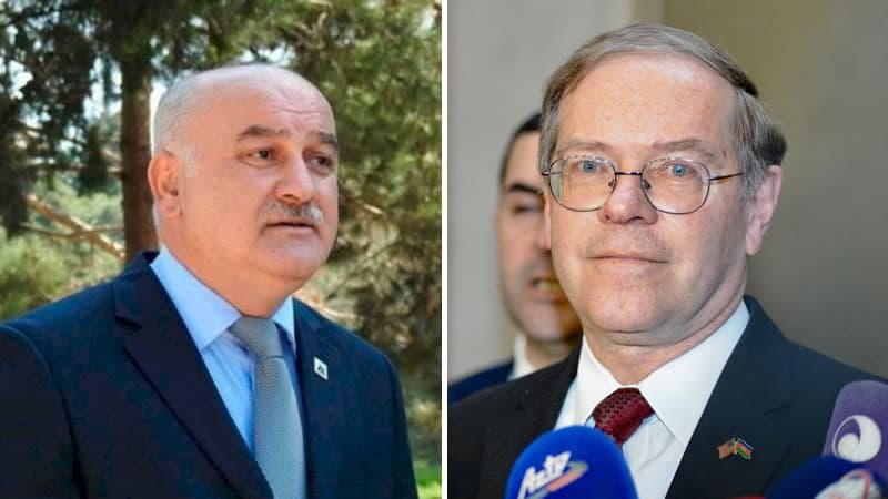 Arif Hacılı ABŞ səfiri ilə görüşdü