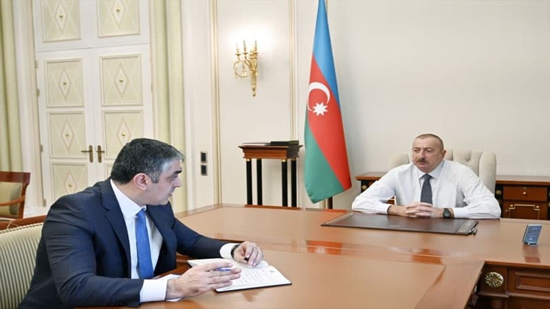 Prezident Ramin Quluzadəni qəbul etdi (FOTO)