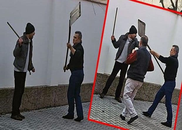 Almaniyada azərbaycanlı məscidə hücum etdi: “Bura şeytan yuvasıdır”