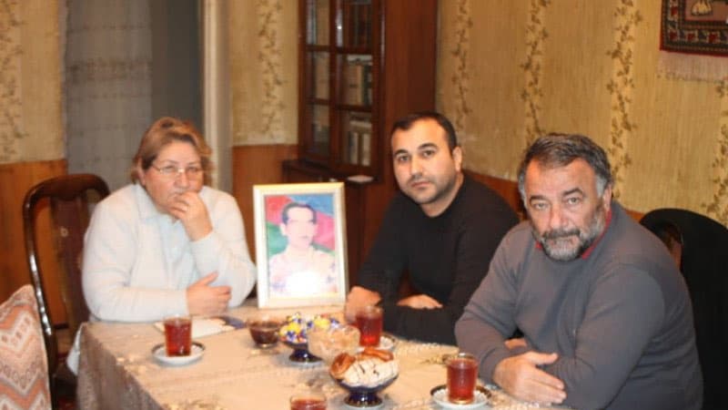 Deputatlığa namizəd Peyman Sadıqov şəhid ailələrini ziyarət edib (FOTOLAR)