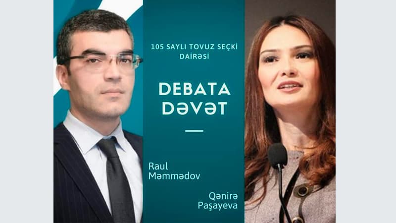 Rəqibi Qənirə Paşayevanı debata dəvət etdi