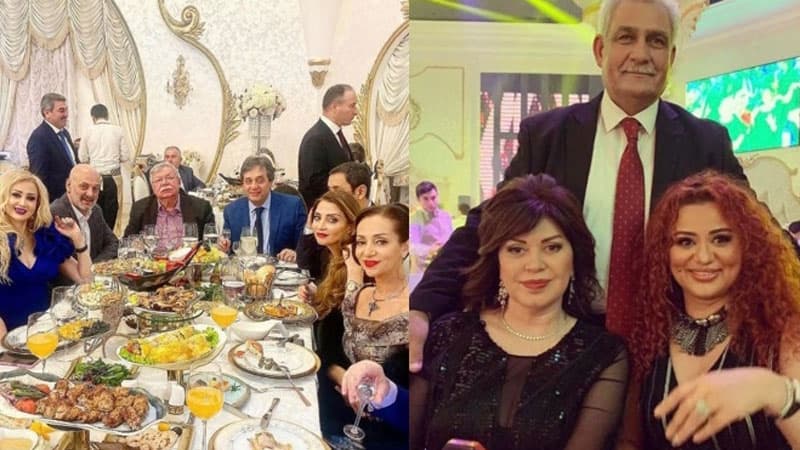 Xalq artistinin qızının toyu oldu (FOTO/VİDEO)